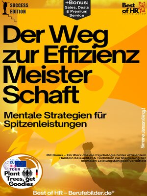 cover image of Der Weg zur Effizienz–Meisterschaft – Mentale Strategien für Spitzenleistungen